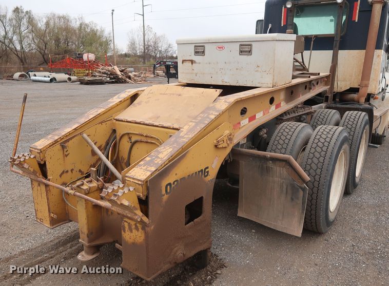 image for item DG4244 2001 Load King HDD503 lowboy equipment trailer