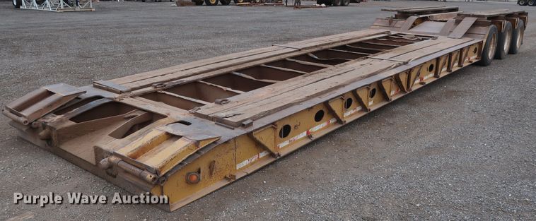 image for item DG4244 2001 Load King HDD503 lowboy equipment trailer