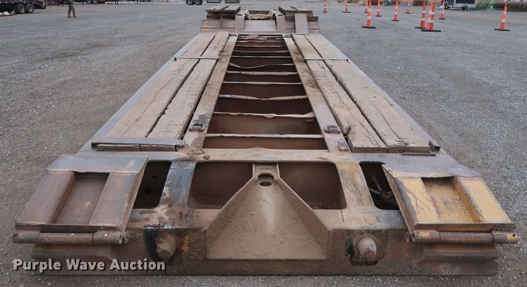 image for item DG4244 2001 Load King HDD503 lowboy equipment trailer