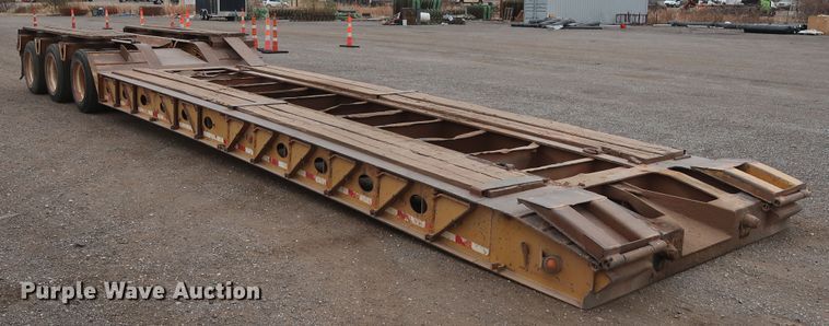 image for item DG4244 2001 Load King HDD503 lowboy equipment trailer