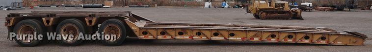 image for item DG4244 2001 Load King HDD503 lowboy equipment trailer