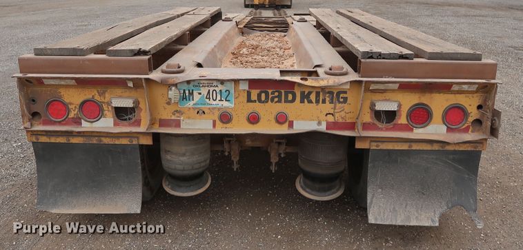 image for item DG4244 2001 Load King HDD503 lowboy equipment trailer