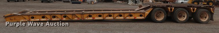 image for item DG4244 2001 Load King HDD503 lowboy equipment trailer