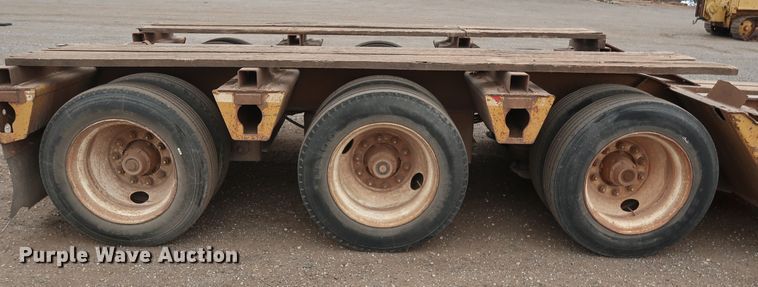 image for item DG4244 2001 Load King HDD503 lowboy equipment trailer