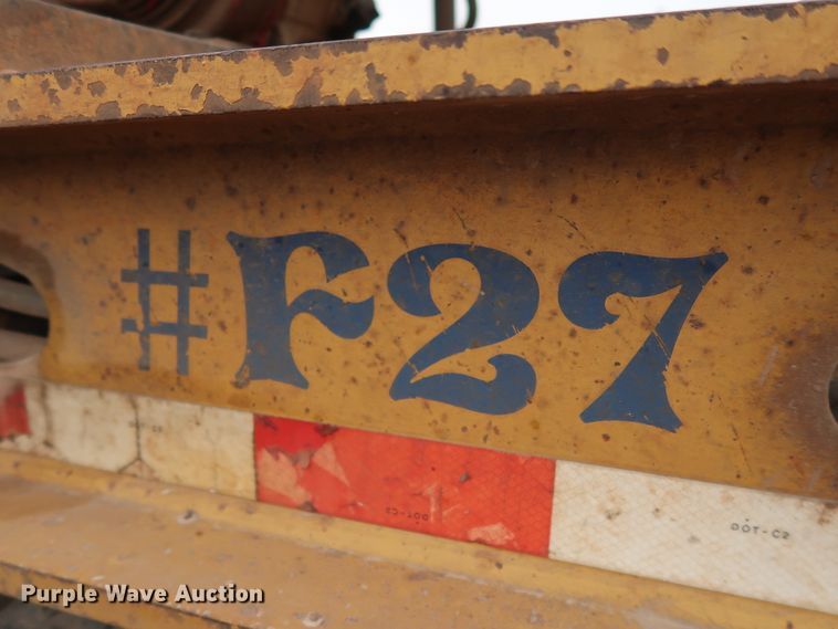 image for item DG4244 2001 Load King HDD503 lowboy equipment trailer