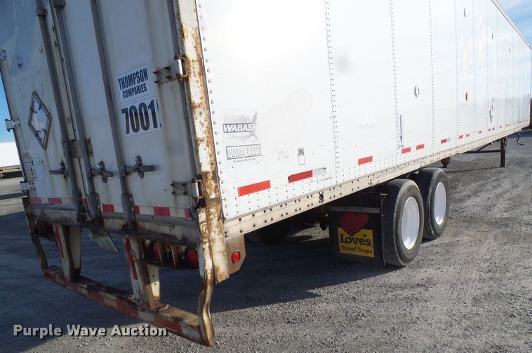 image for item DG5552 2000 Wabash TRA/RFM DVCVH dry van trailer