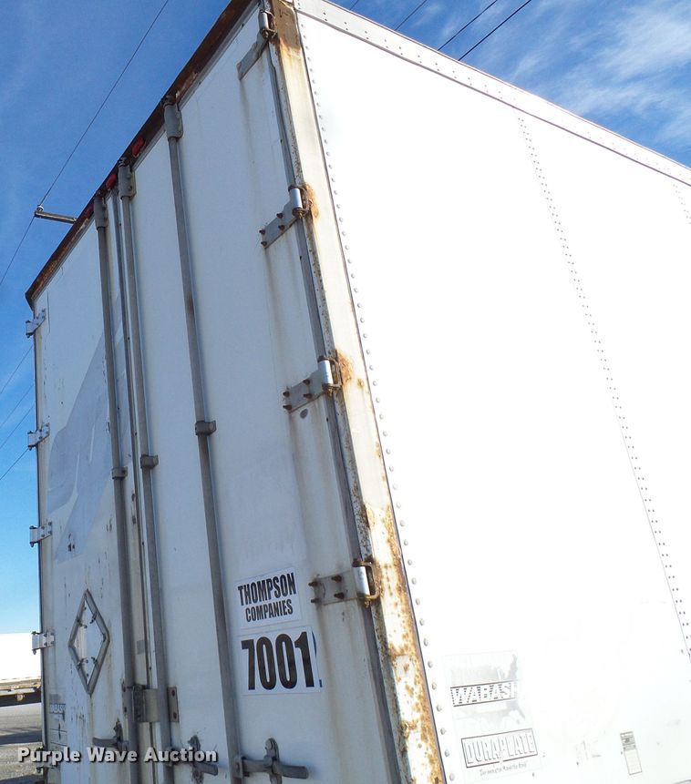 image for item DG5552 2000 Wabash TRA/RFM DVCVH dry van trailer