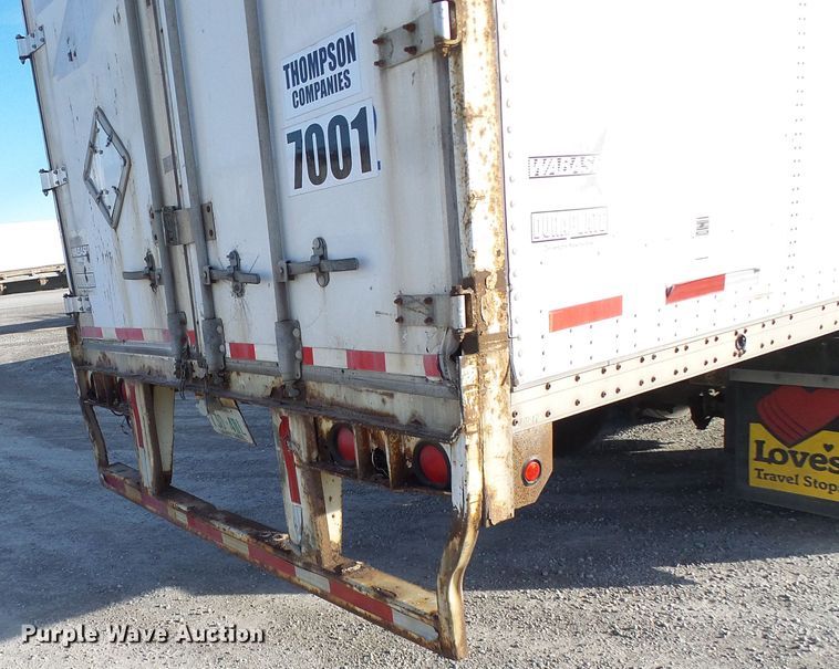 image for item DG5552 2000 Wabash TRA/RFM DVCVH dry van trailer
