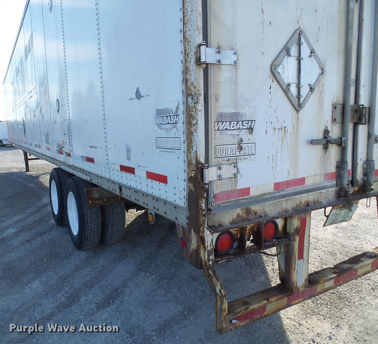 image for item DG5552 2000 Wabash TRA/RFM DVCVH dry van trailer