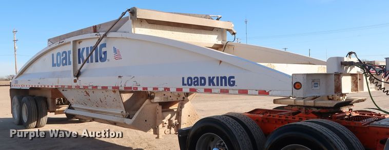 image for item DH0750 2008 Load King 2066-40-2 bottom dump trailer