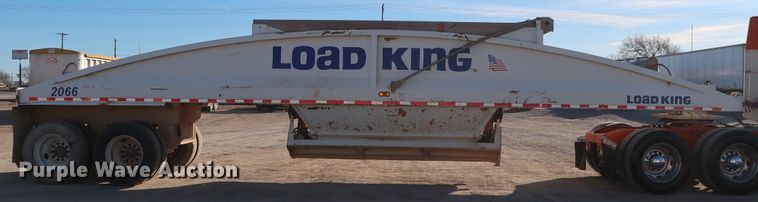 image for item DH0750 2008 Load King 2066-40-2 bottom dump trailer