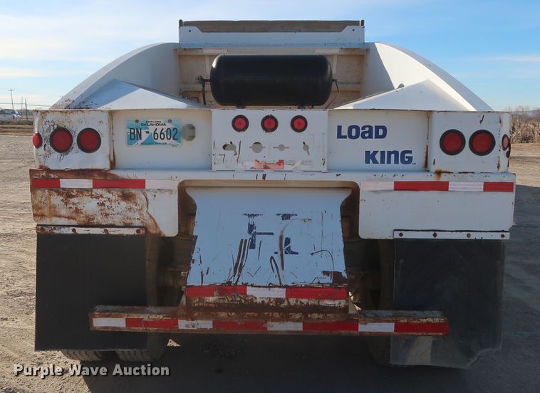 image for item DH0750 2008 Load King 2066-40-2 bottom dump trailer