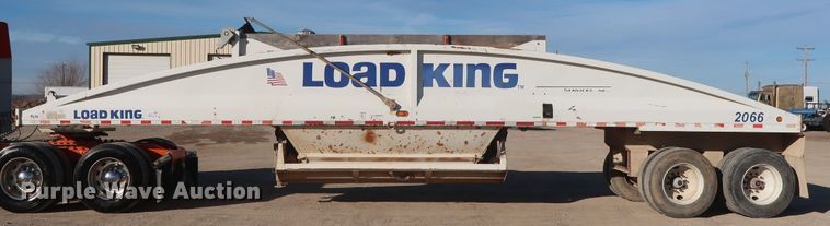 image for item DH0750 2008 Load King 2066-40-2 bottom dump trailer
