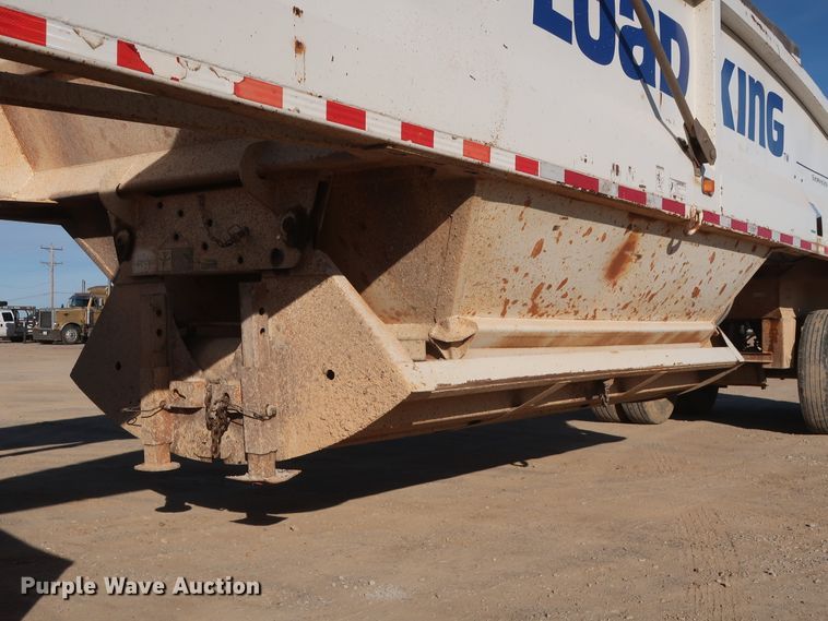 image for item DH0750 2008 Load King 2066-40-2 bottom dump trailer