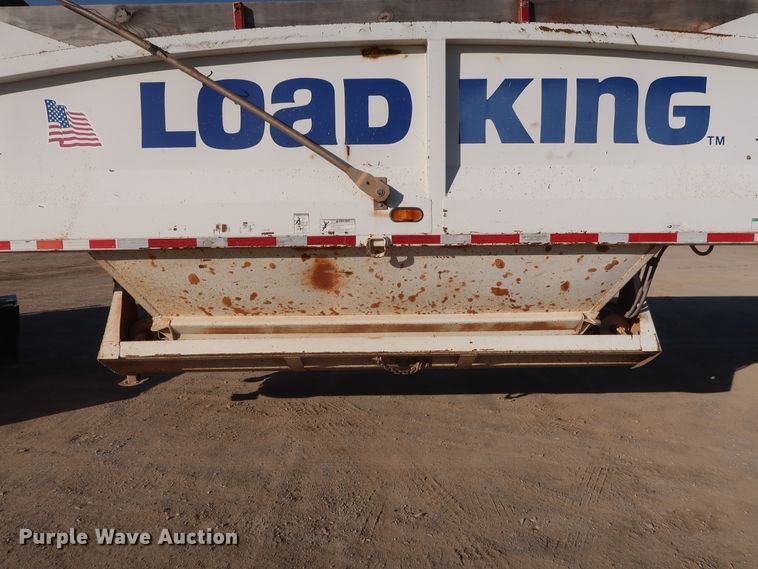 image for item DH0750 2008 Load King 2066-40-2 bottom dump trailer