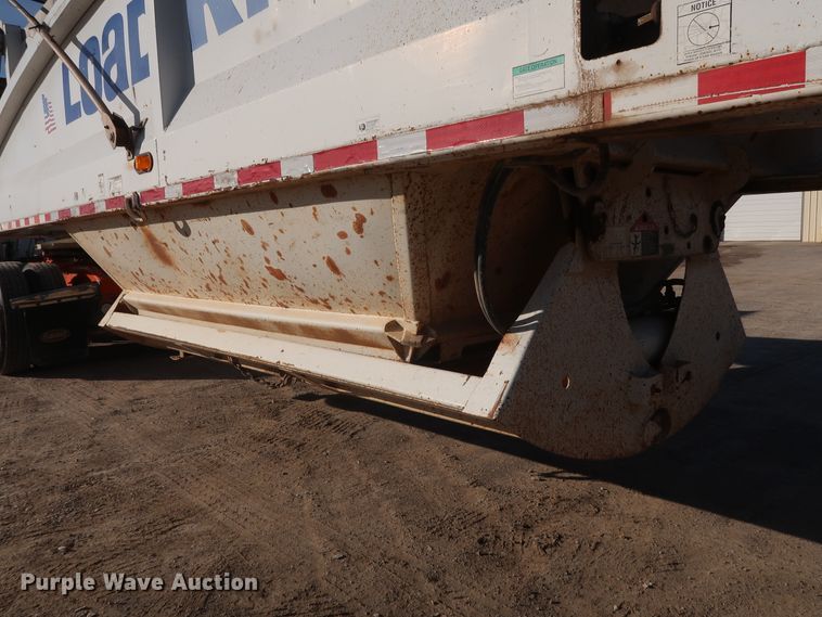 image for item DH0750 2008 Load King 2066-40-2 bottom dump trailer