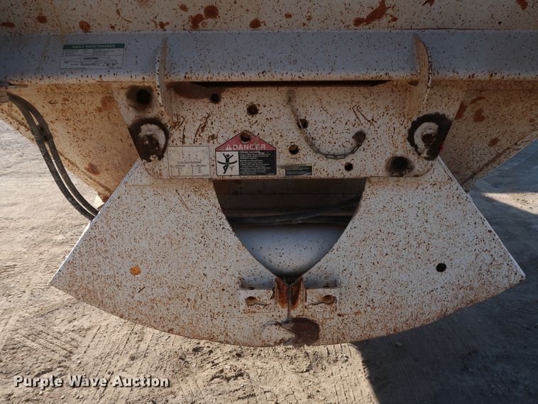 image for item DH0750 2008 Load King 2066-40-2 bottom dump trailer