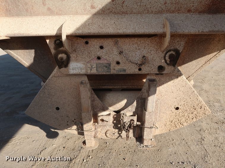 image for item DH0750 2008 Load King 2066-40-2 bottom dump trailer