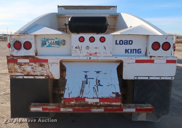 image for item DH0750 2008 Load King 2066-40-2 bottom dump trailer