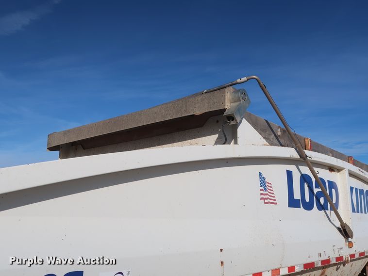 image for item DH0750 2008 Load King 2066-40-2 bottom dump trailer
