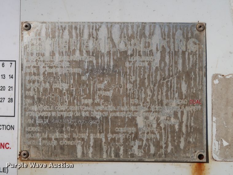 image for item DH0750 2008 Load King 2066-40-2 bottom dump trailer