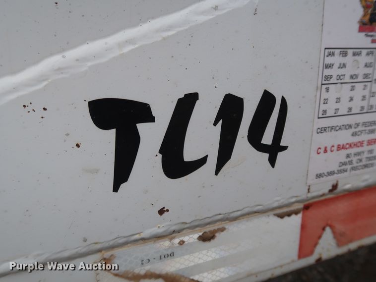 image for item DH0750 2008 Load King 2066-40-2 bottom dump trailer