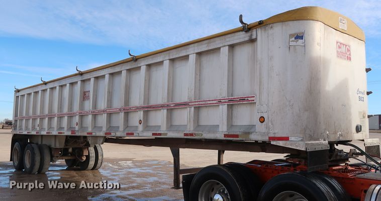 image for item DH0751 1998 R&A T-102 Ram end dump trailer