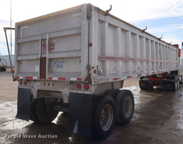 image for item DH0751 1998 R&A T-102 Ram end dump trailer