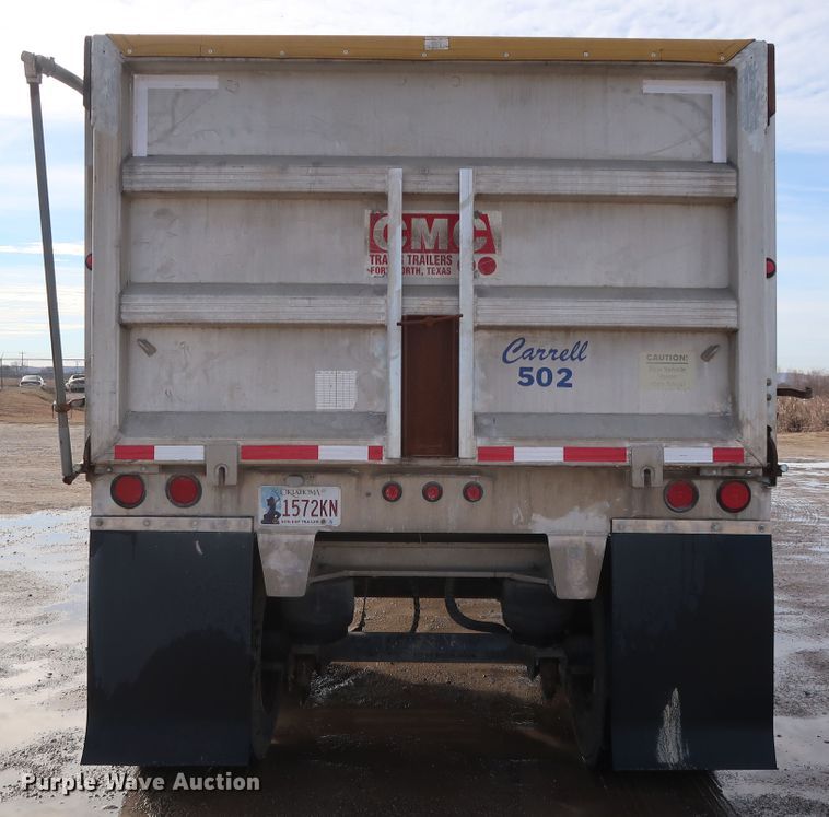 image for item DH0751 1998 R&A T-102 Ram end dump trailer