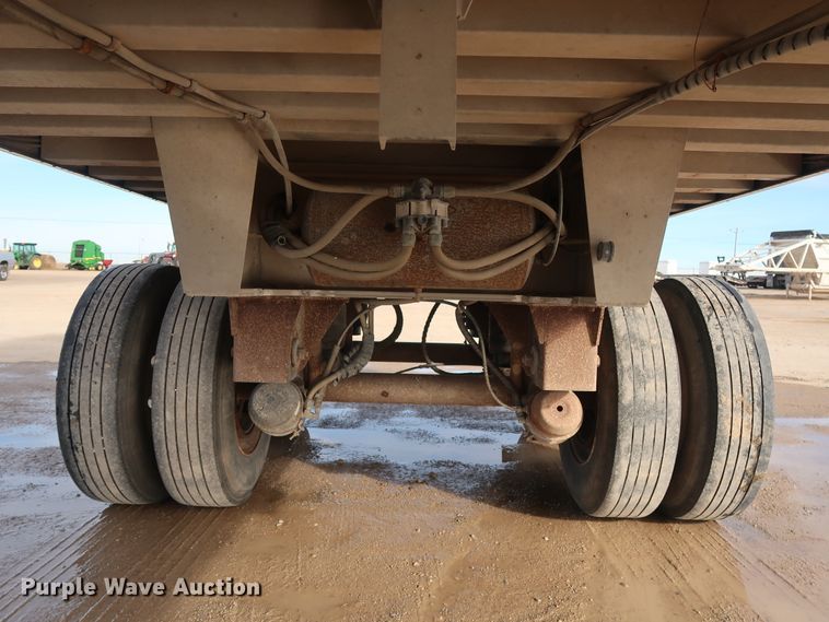 image for item DH0751 1998 R&A T-102 Ram end dump trailer