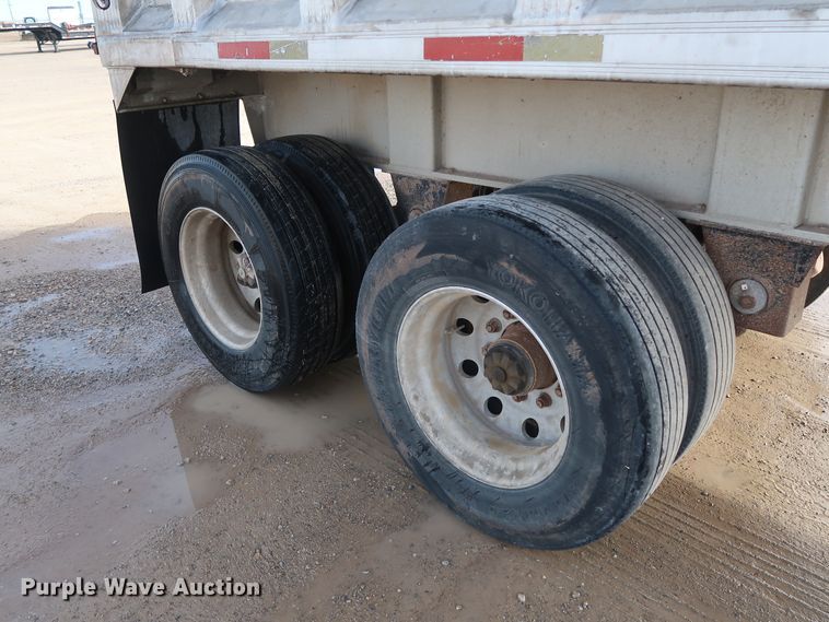 image for item DH0751 1998 R&A T-102 Ram end dump trailer