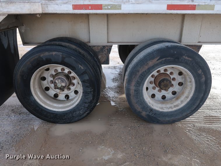 image for item DH0751 1998 R&A T-102 Ram end dump trailer