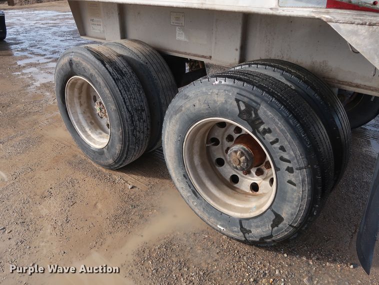 image for item DH0751 1998 R&A T-102 Ram end dump trailer