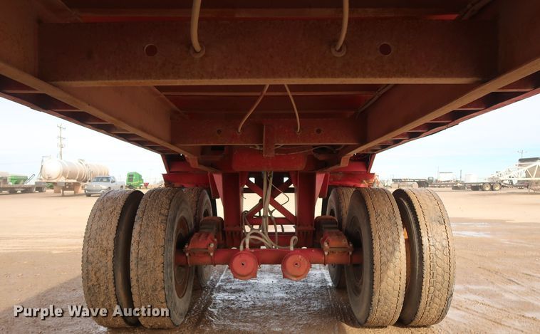 image for item DH0753 1988 Lufkin end dump trailer