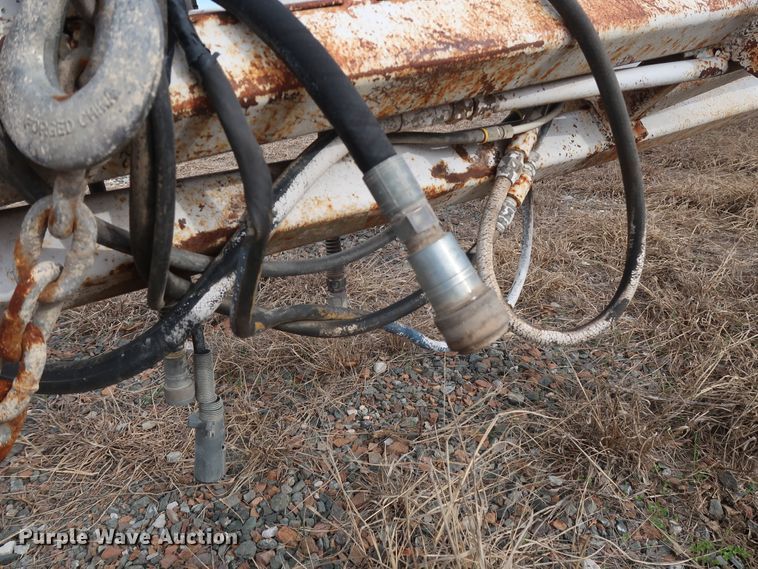 image for item DH0754 2005 shop built end dump pup trailer