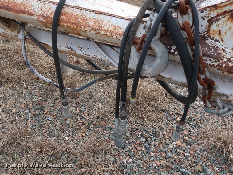 image for item DH0754 2005 shop built end dump pup trailer