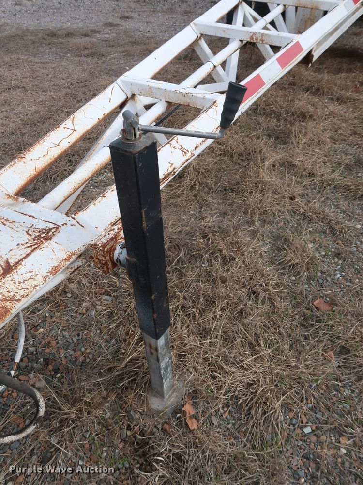 image for item DH0754 2005 shop built end dump pup trailer