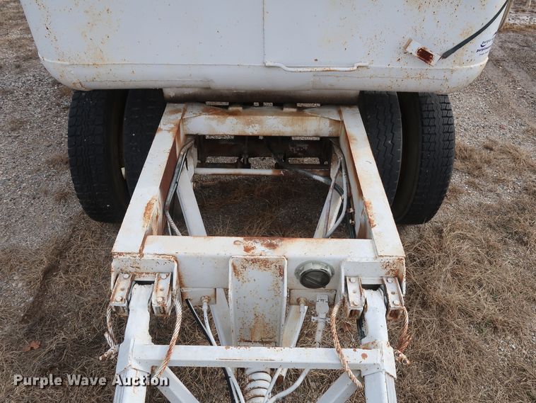 image for item DH0754 2005 shop built end dump pup trailer