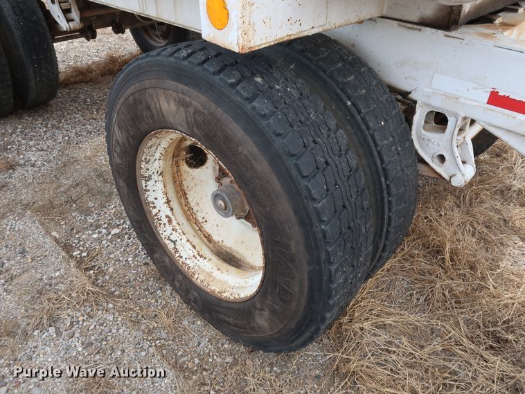 image for item DH0754 2005 shop built end dump pup trailer