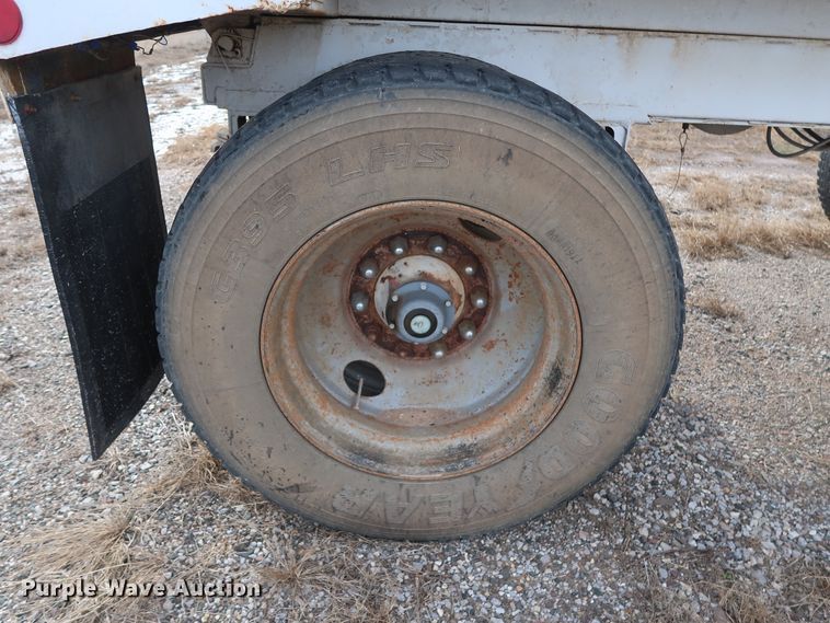 image for item DH0754 2005 shop built end dump pup trailer