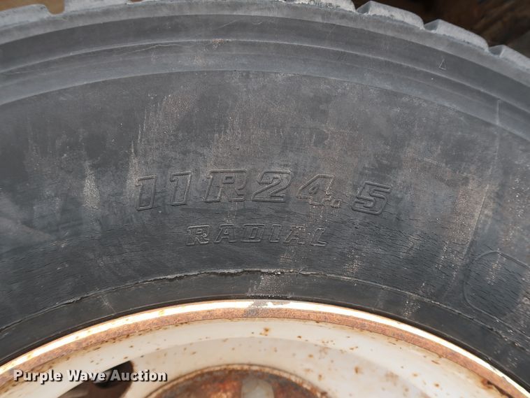 image for item DH0754 2005 shop built end dump pup trailer