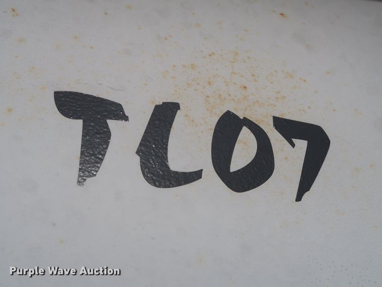 image for item DH0754 2005 shop built end dump pup trailer