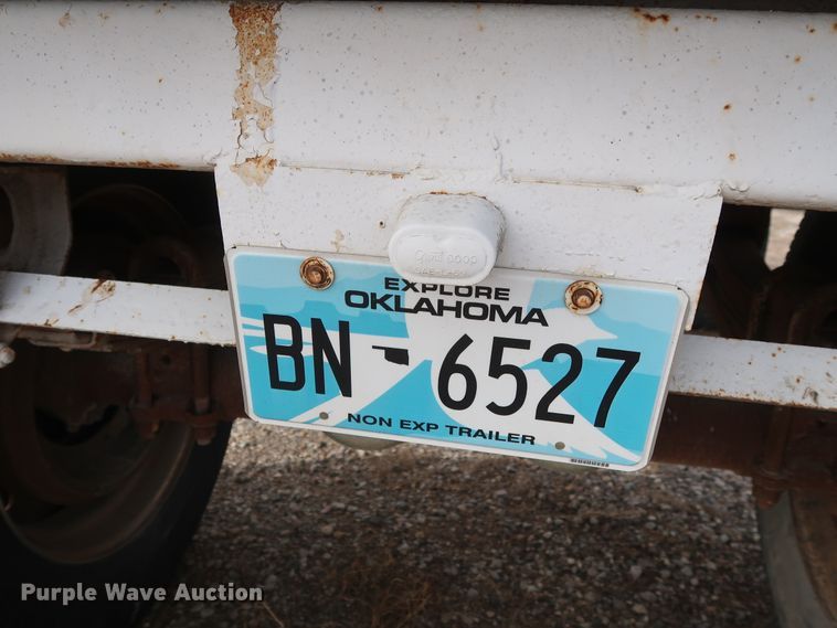 image for item DH0754 2005 shop built end dump pup trailer