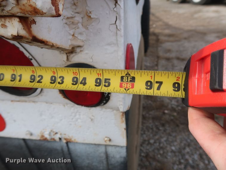 image for item DH0754 2005 shop built end dump pup trailer