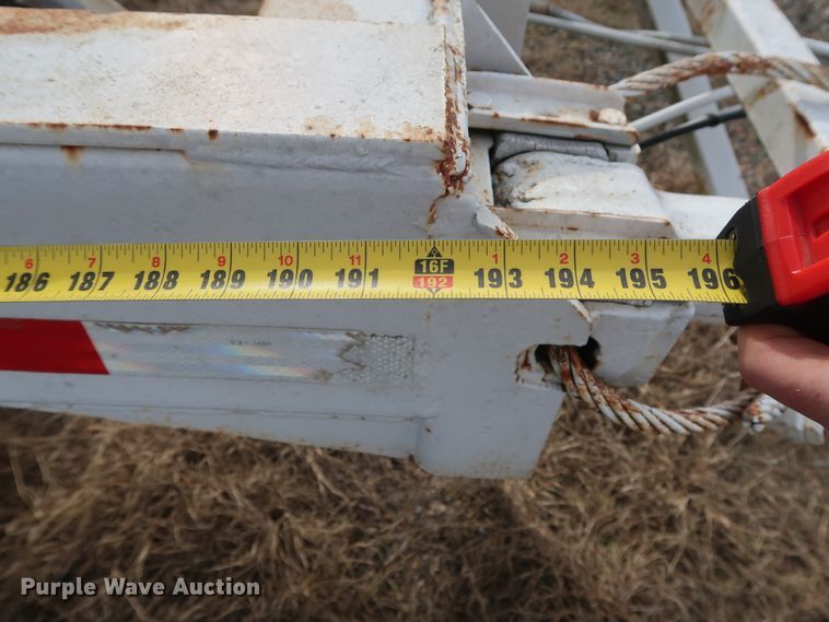 image for item DH0754 2005 shop built end dump pup trailer