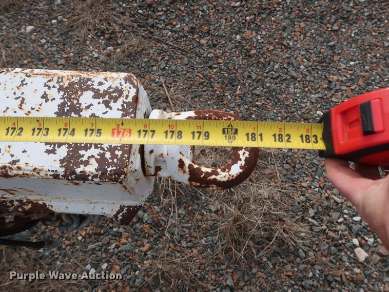 image for item DH0754 2005 shop built end dump pup trailer