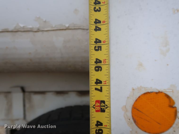 image for item DH0754 2005 shop built end dump pup trailer