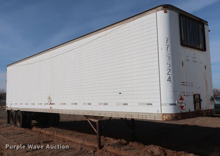 image for item DH0759 1977 Timpte Super Seal dry van trailer