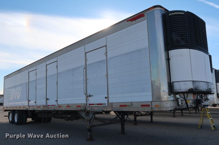 image for item DH0776 1998 Great Dane refrigerated van trailer