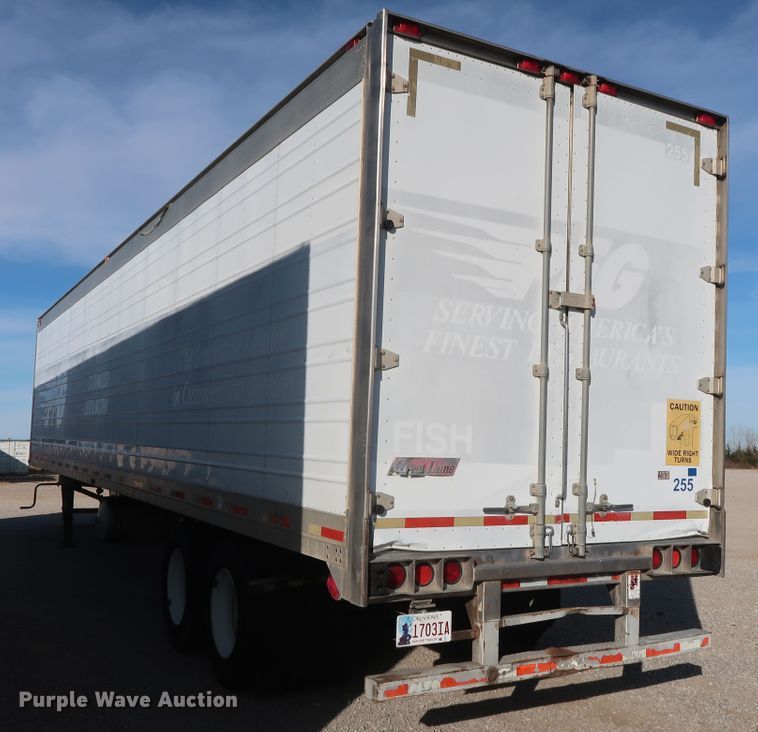 image for item DH0776 1998 Great Dane refrigerated van trailer